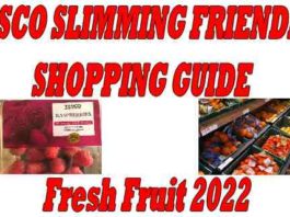 TESCO SLIMMING FRIENDLY SHOPPING GUIDE - Fresh Fruit 2022