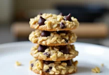 No-Bake Banana Oatmeal Cookies