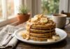 Flourless Banana Peanut Butter Pancakes (Easy Healthy Breakfast Recipe)