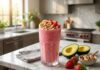 The Ultimate Glow Smoothie (Creamy Avocado, Strawberry & Banana Smoothie Recipe)