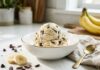 Homemade Banana Chocolate Chip Ice Cream