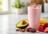 Creamy Strawberry Avocado Smoothie