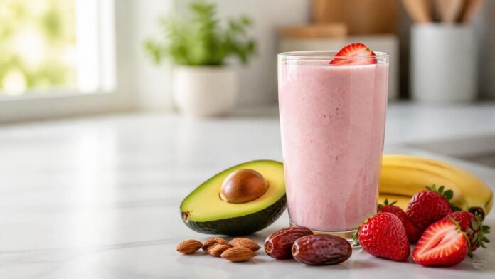 Strawberry Avocado Smoothie